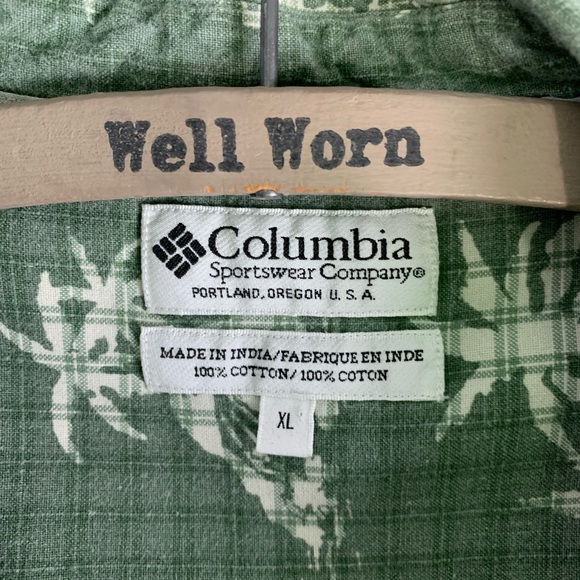 Columbia Hawaiian batik print button front shirt - Picture 8 of 8